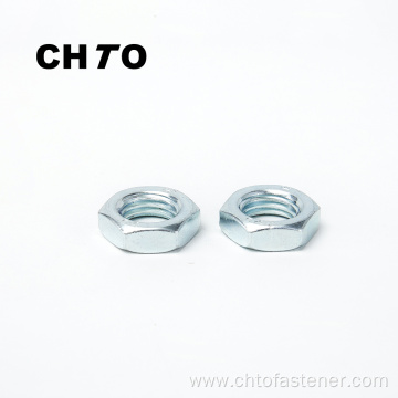 DIN 936 17H Zinc plated Hexagon thin nuts